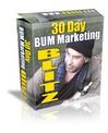 Thumbnail 30 Day Bum Marketing Blitz