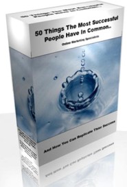 Product picture 50 Things The Most Successful Business People Have In Common