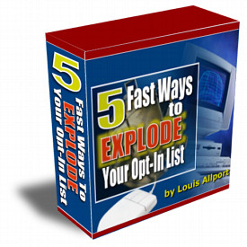 Product picture 5 Fast Ways to Explore Your Opt-in List