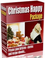 Product picture Christmas Happy Package - Private Label Articles-stories
