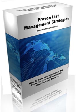 Product picture Proven List Building & Management Strategies Revealed