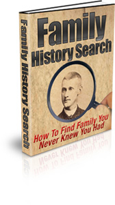 Product picture Family History Search - Find Family You Never Knew You Had