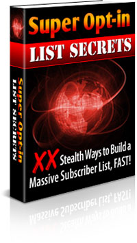 Product picture Super Opt-in List Secrets