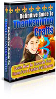 Product picture Definitive Guide To Thanksgiving Crafts - Learn How To Decor