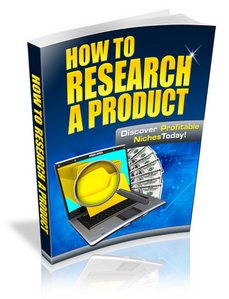 Product picture How To Research A Product - Discover Profitable Niches Today