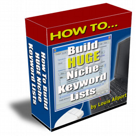 Product picture How To Build HUGE Niche Keyword Lists