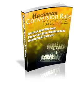 Product picture Maximum Conversion Rate Tactics