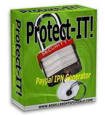 Product picture Protect-IT! | Paypal IPN Protection Generator