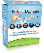 Product picture Public Domain Survival Kit - Complete Care Package For Succe