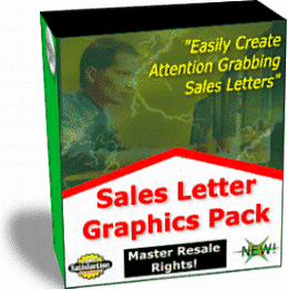 Product picture Sales Letter Graphics Pack