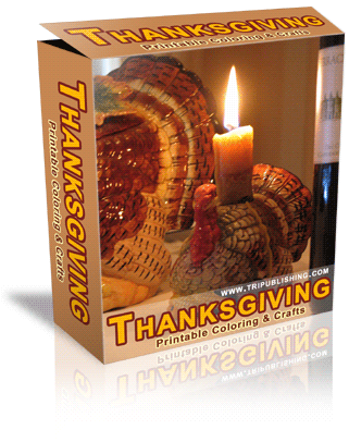 Product picture Thanksgiving Coloring & Crafts Printables