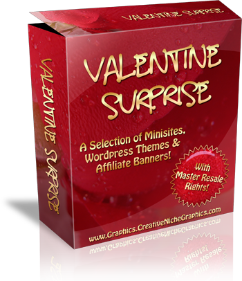 Product picture Valentine Supprise - Minisites, Wordpress Themes & Affiliate