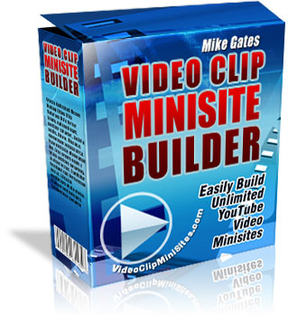 Product picture YouTube Video Clip Website Builder