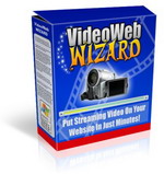 Product picture VideoWebWizard - Put Streaming Videos On Your Website In Jus