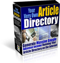 Product picture Your Very Own Article Directory