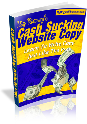 Product picture Cash Sucking Website Copy - Write Copy Like A Pro