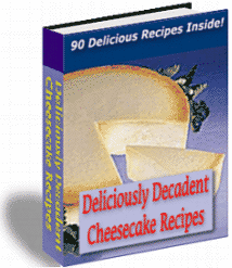 Product picture 90 Deliciously Decadent Cheescake Recipes