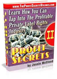 Product picture Profit Secrets - Private Label Rights Profits